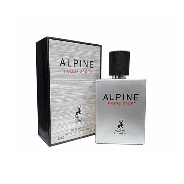 ادوپرفیوم الحمبرا آلپاین هوم اسپرت Alhambra Alpine Homme Sport مردانه حجم 100 میلی لیتر ا Alhambra