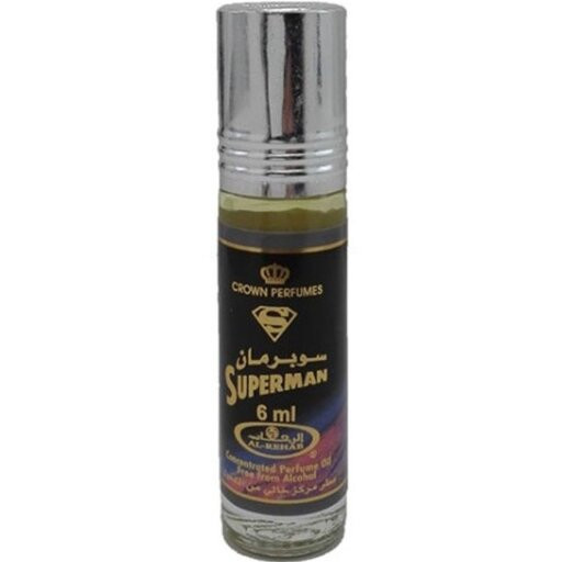 عطر عربی سوپرمان برند الرحاب حجم 6 میل اصل Al-Rehab Superman