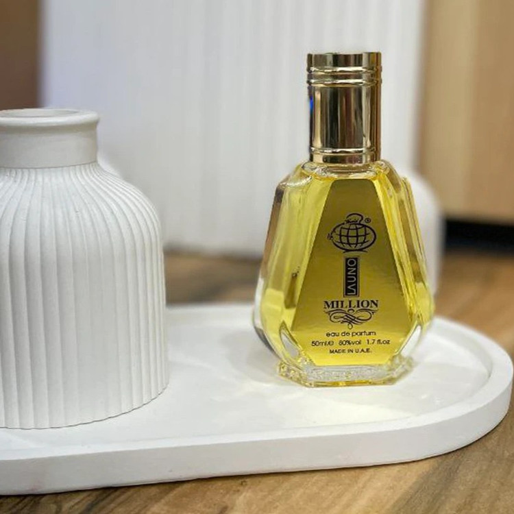 ادکلن مردانه پاکو رابان وان میلیون فرگرانس ورد حجم ۵۰ میل | Fragrance World Paco Rabanne One Million