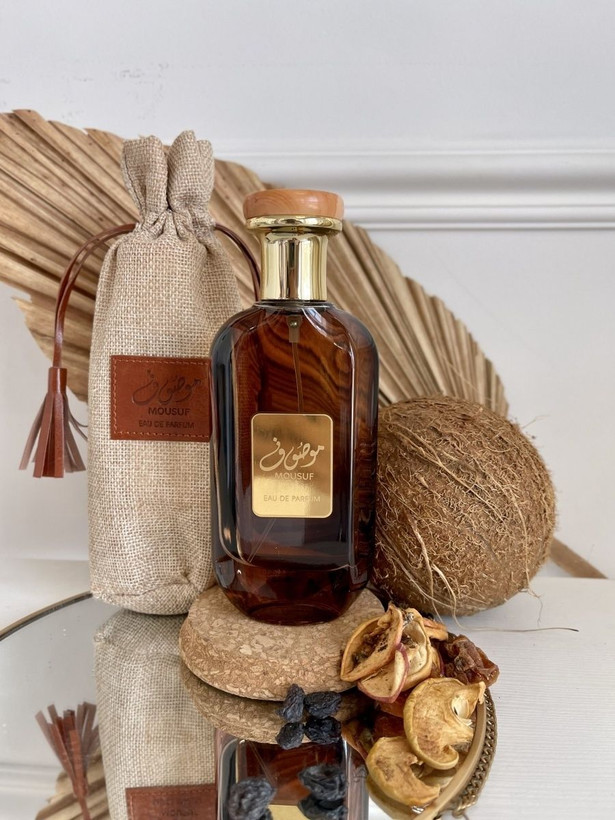 عطر ادکلن موصوف زنانه قهوه ای ارض الزعفران