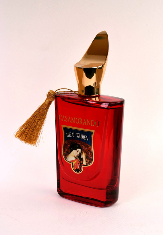 عطر ادکلن زنانه زرجوف کازاموراتی بوکت آیدل فراگرنس ورد اورجینال کازاموراتی قرمز (Fragrance World Xerjoff Casamorati Bouquet Ideale) Fragrance World casamorando ideal women / Xerjoff Casamorati Bouquet Ideale
