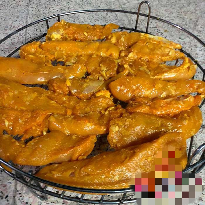 گریل توری آشپزی در طبیعت (توری گریل بزرگ دوکاره)