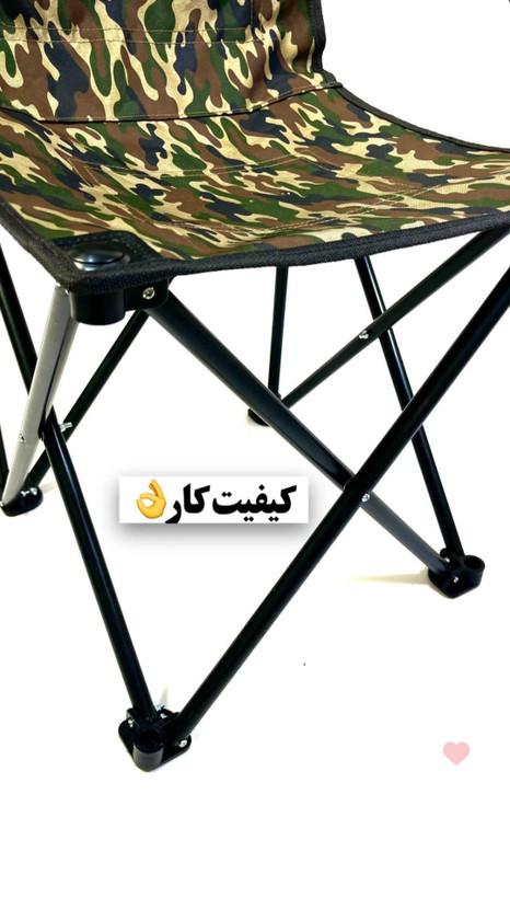 صندلی کمپینگ کوچک بدون دسته
