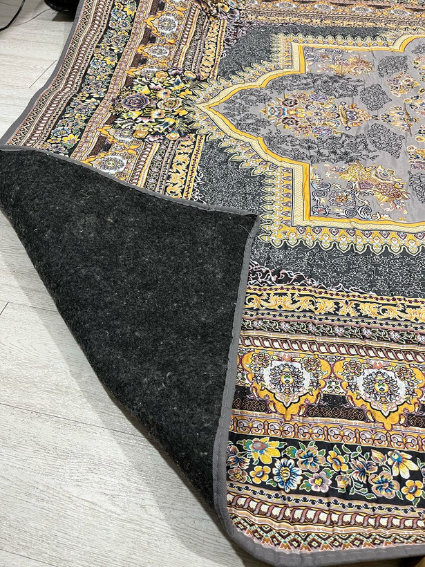 قالیچه فرشینه زیرانداز نمدی طرح فرش ۶ متری