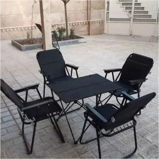 ست صندلی مسافرتی تاشو ۴ نفره