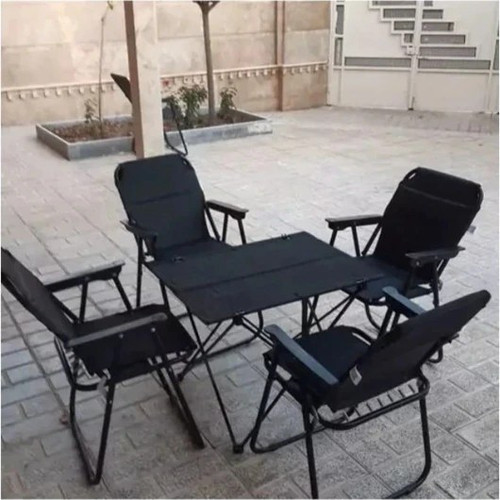 ست صندلی مسافرتی تاشو ۴ نفره